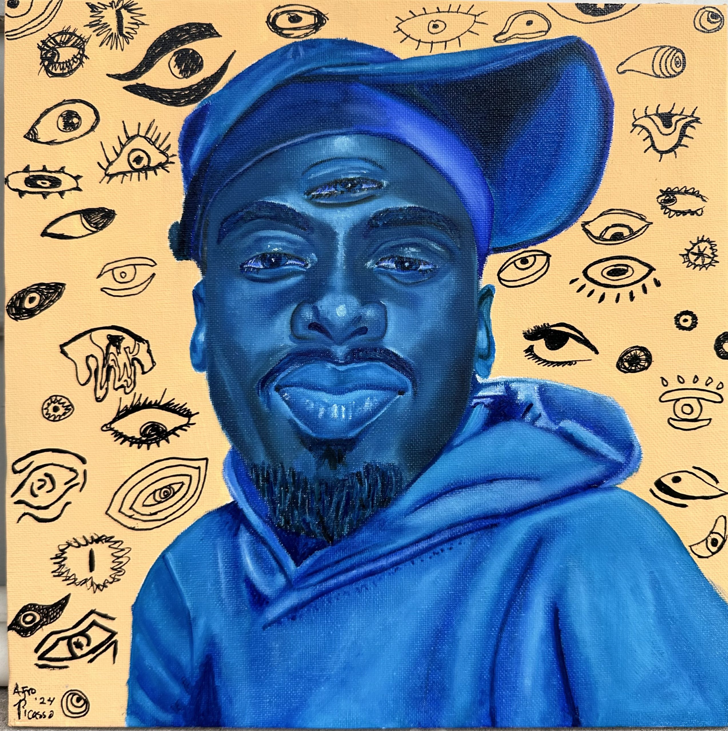 Featured image for “Latia “Afro Picasso” Jackson: Chakra Blues”